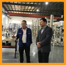 中国表面工程协会走进九游会·J9-官方网生产车间